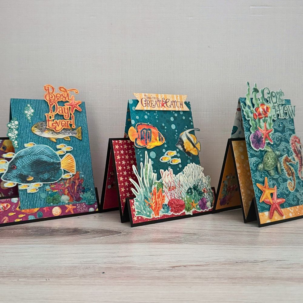 Graphic 45 Seas the Day Card Kit