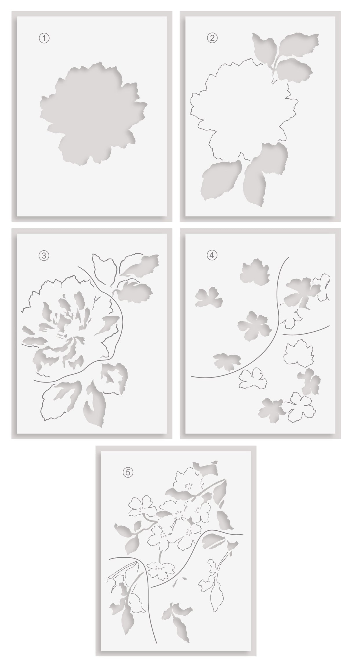 Altenew Build-A-Garden: Garland Grace & Add-on Die Bundle