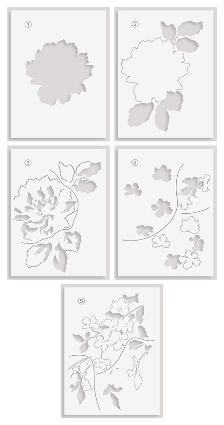 Altenew Build-A-Garden: Garland Grace & Add-on Die Bundle