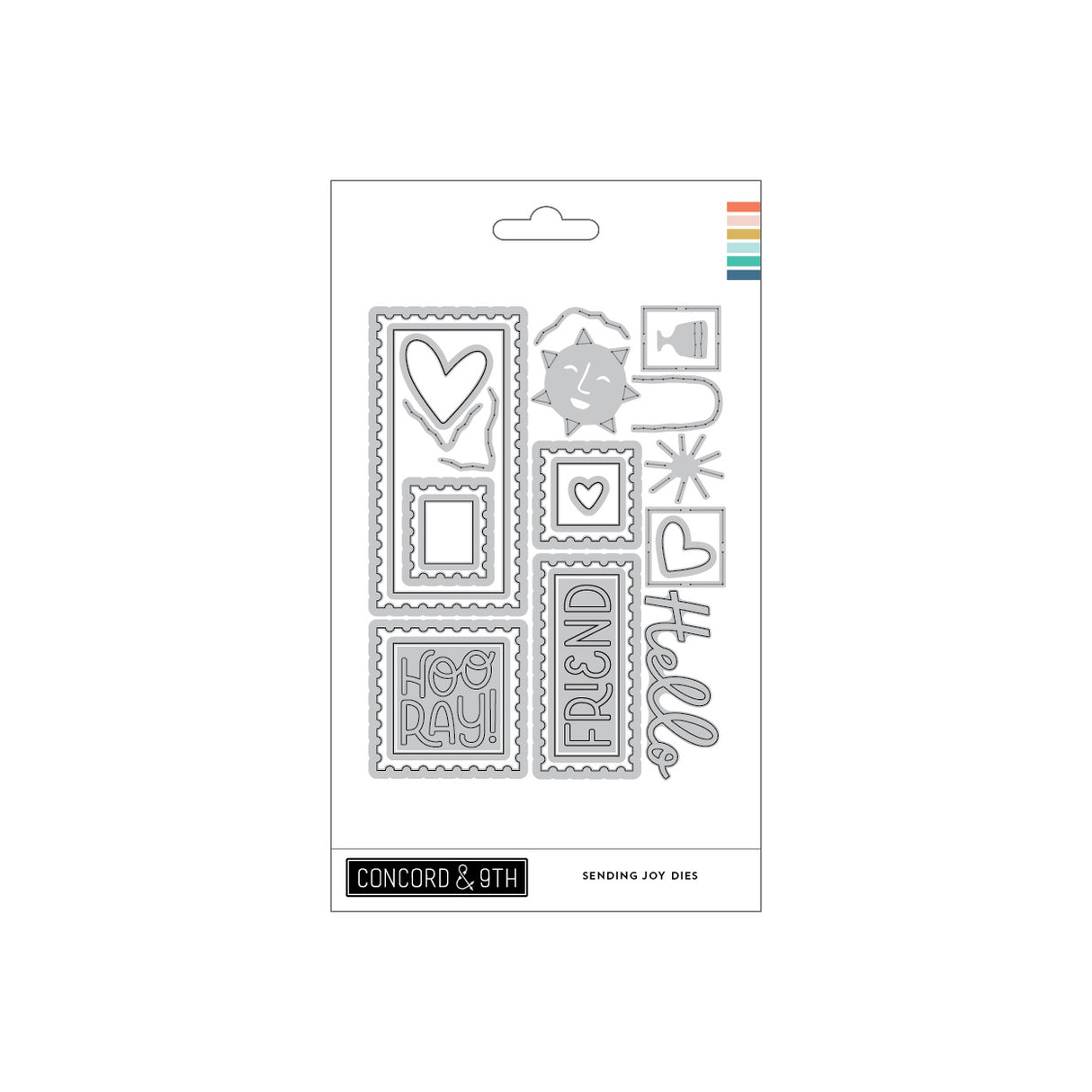 Concord & 9th Sending Joy Stamp Set / die Bundle