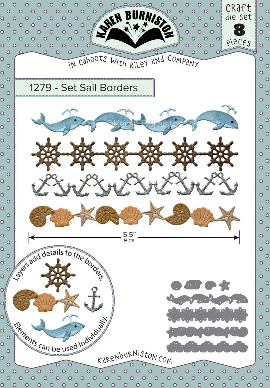 Karen Burniston Set Sail Borders 1279