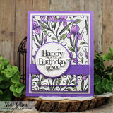 Gina K Designs STAMPS- Iris Gaze Background Stamp