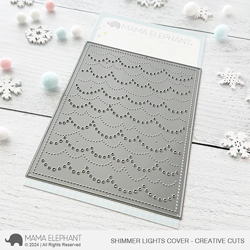 Mama Elephant Shimmer Lights Cover - Creative Cuts