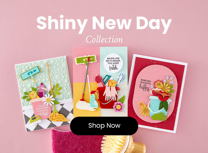 Spellbinders Shiny New Day I Want It All! Bundle