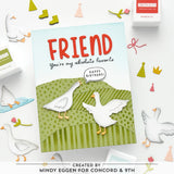 Concord & 9th Silly Goose Stamp Set (4 x 6) / Die Bundle