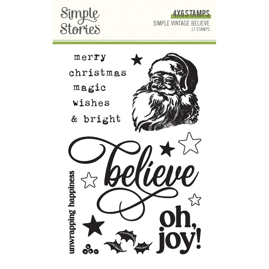 Simple Stories Simple Vintage Believe Collectors Essentials Kit (25501) 12x12