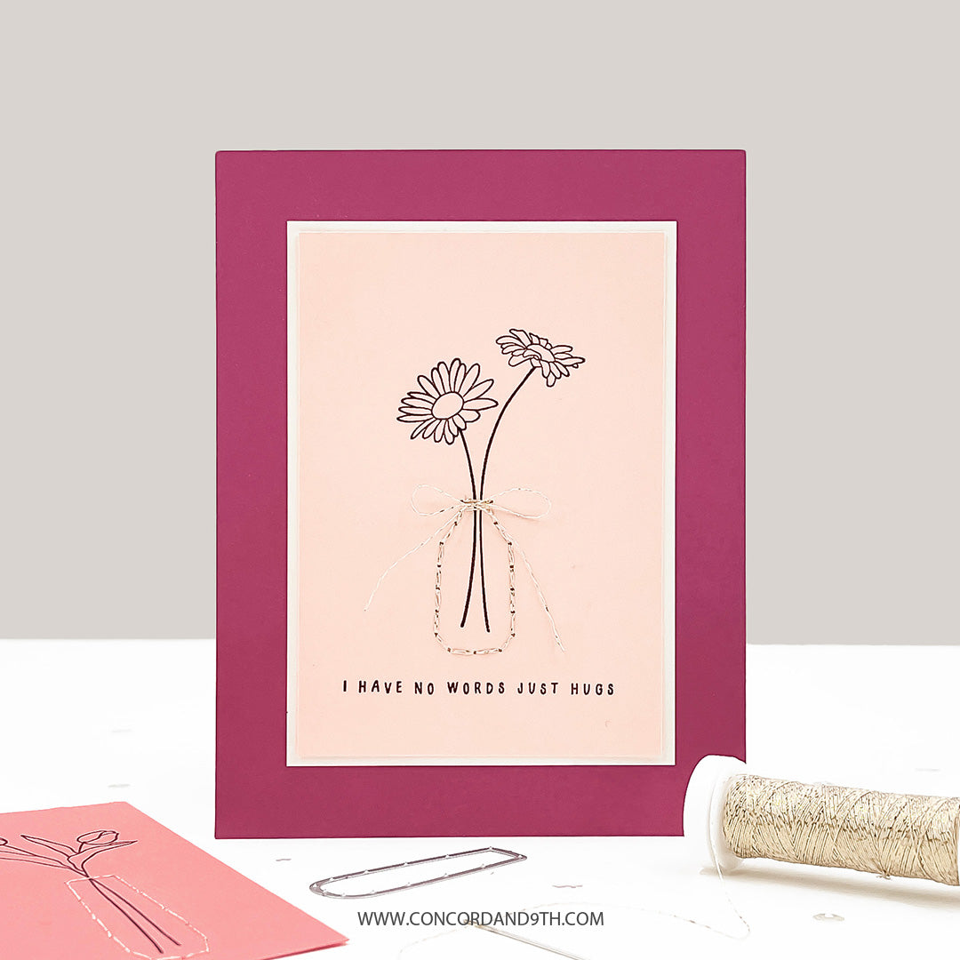 Concord & 9th Simple Stems Stamp Set (4" x 8) & Die Bundle
