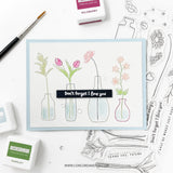 Concord & 9th Simple Stems Stamp Set (4" x 8) & Die Bundle