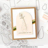 Concord & 9th Simple Stems Stamp Set (4" x 8) & Die Bundle