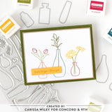 Concord & 9th Simple Stems Stamp Set (4" x 8) & Die Bundle