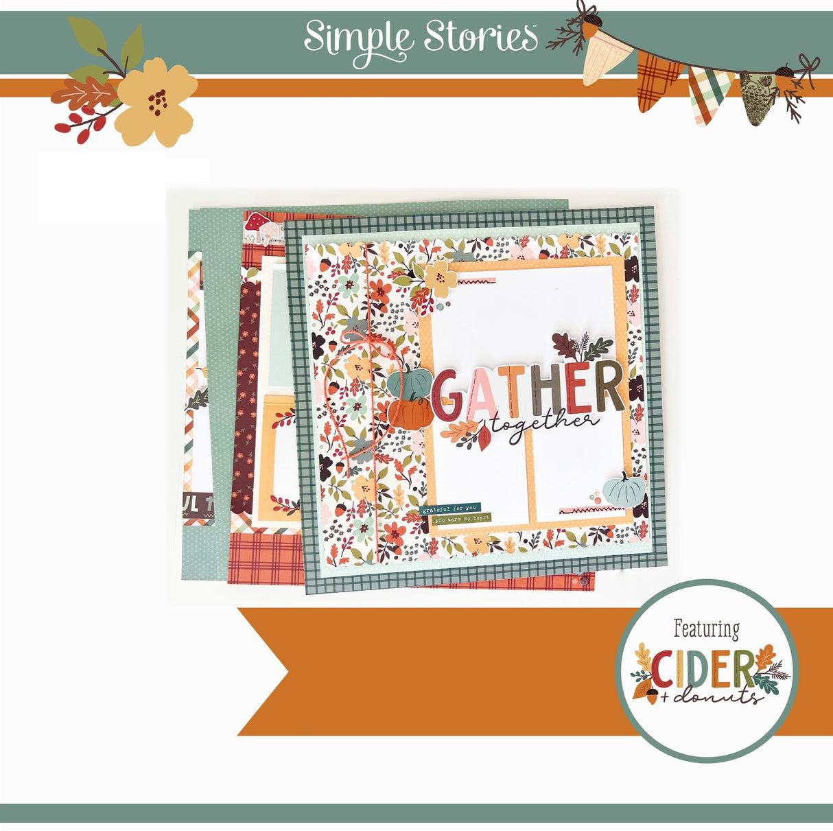 Simple Stories Cider layout kit