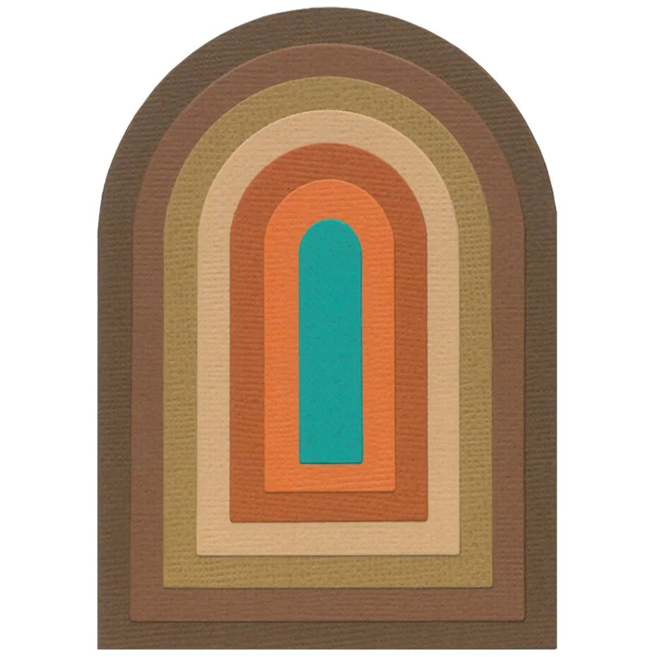 Sizzix Framelits by Eileen Hull Tunnel Arches (7pcs) (666980)