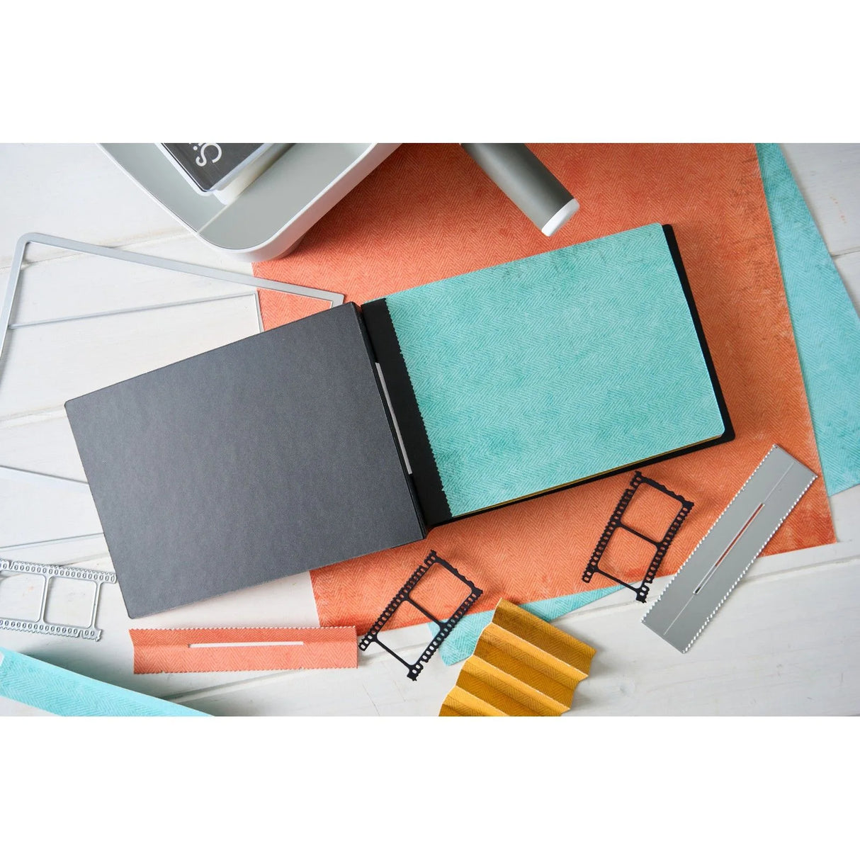 Sizzix Thinlits Build an Album Die Set, 6 Pieces by 49 & Market - 667176