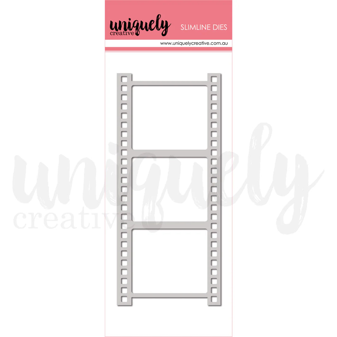 Uniquely Creative Slimline Film Strip Frame Die