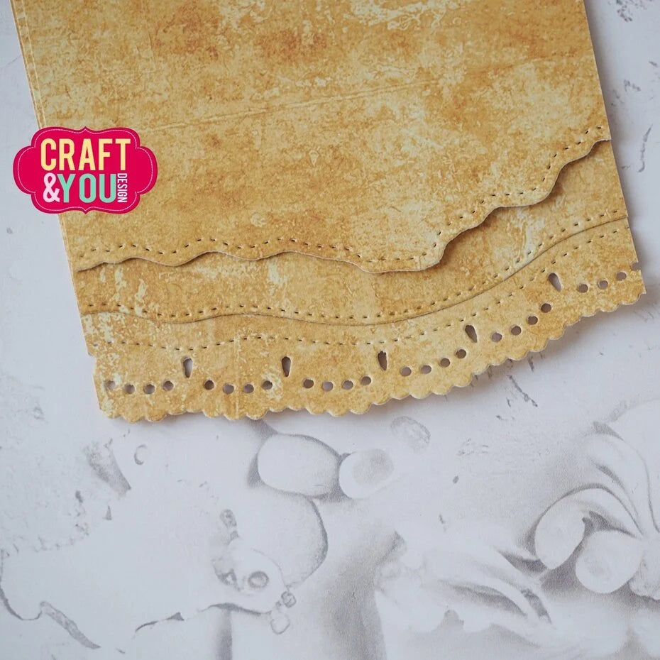 Craft & You Design Small Borders by Gosia Dies (CW359)