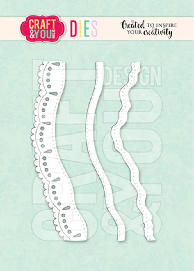 Craft & You Design Small Borders by Gosia Dies (CW359)