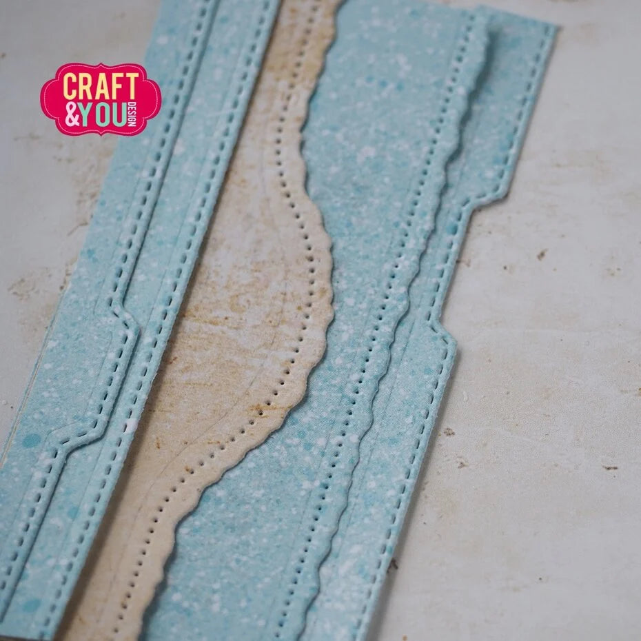 Craft & You Design Small Frame Borders Dies (CW366)