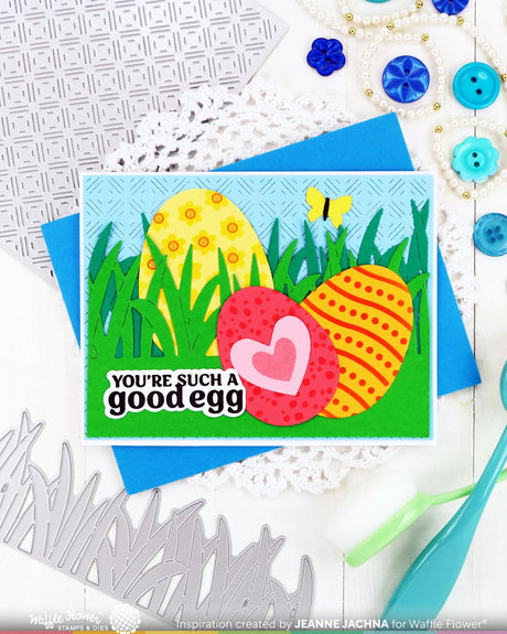 Waffle Flower Craft Small Patterns Stencil