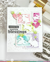 Waffle Flower Craft Small Patterns Stencil