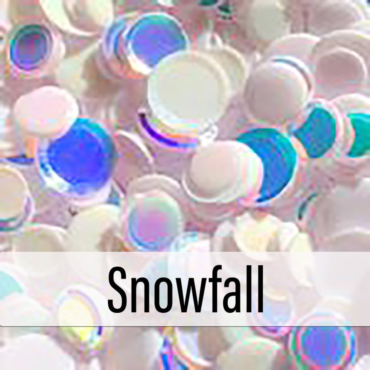 Pink & Main Snowfall Confetti Sequins