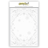 Honey Bee Stamps Frosted Filigree - 3D Embossing Folder