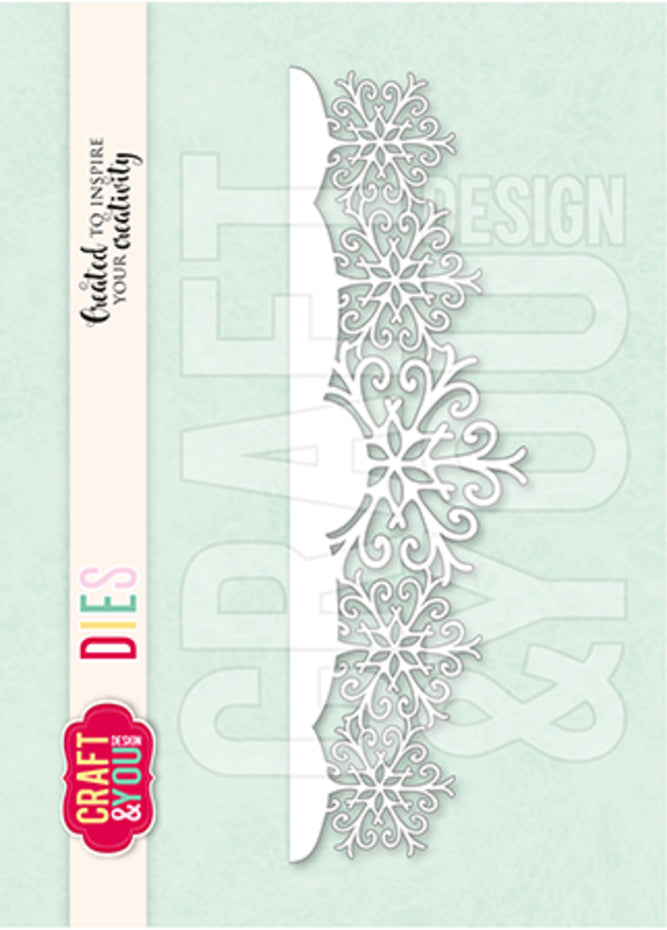 Craft & You Design Snowflakes Border Dies (CW375)