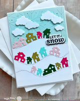 Waffle Flower Crafts Snowy Hills Add-on Die