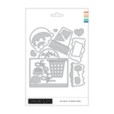 Concord & 9th So Many Scoops Stamp Set & Expandable Die (4 x 8)