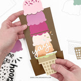 Concord & 9th So Many Scoops Stamp Set & Expandable Die (4 x 8)
