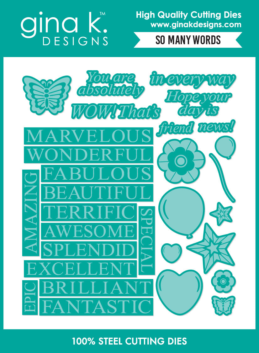 Gina K Designs BUNDLE – So Many Words