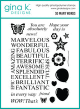 Gina K Designs BUNDLE – So Many Words