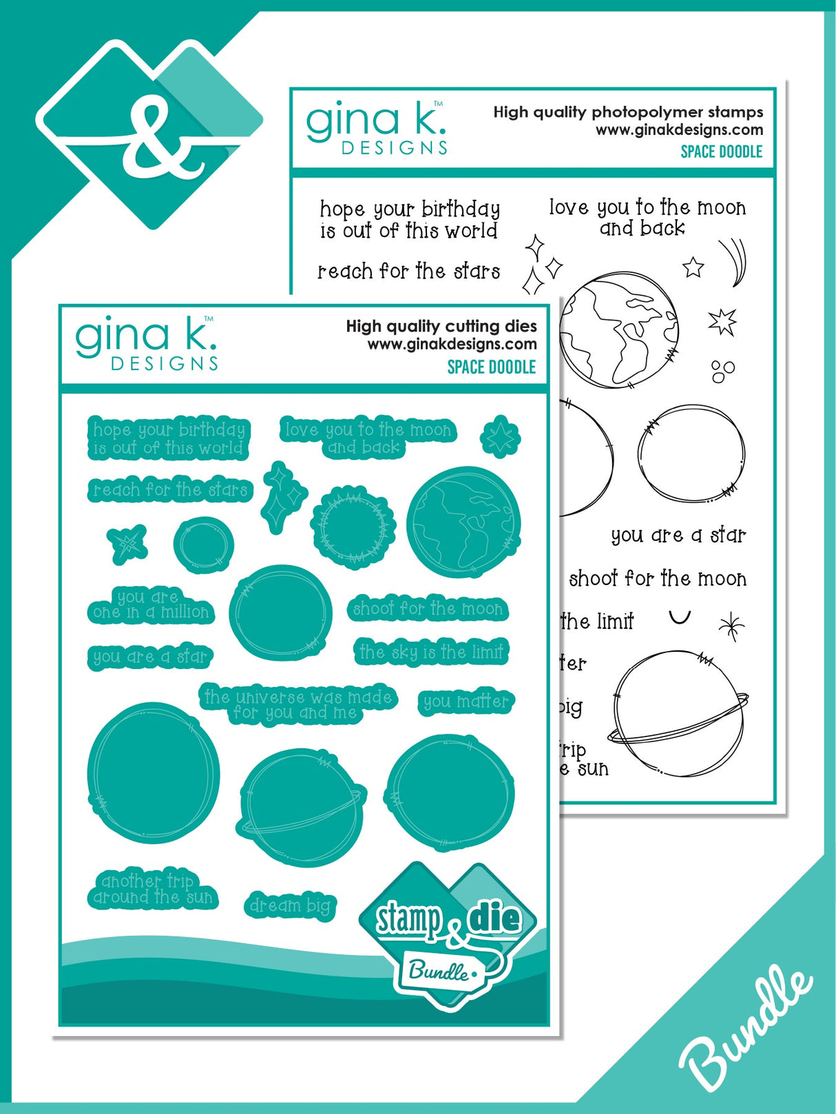 Gina K Designs BUNDLE- Space Doodle