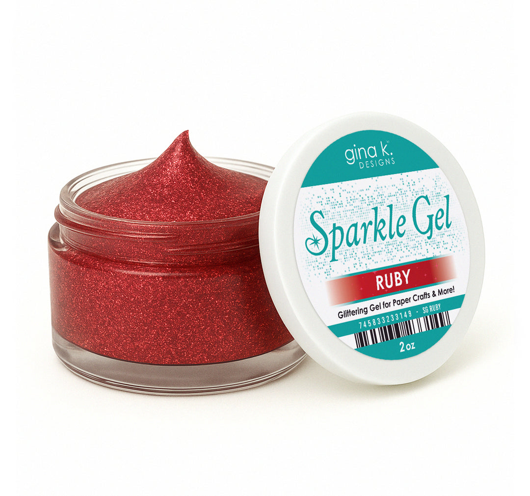 Gina K Design TOOL- Ruby Sparkle Gel