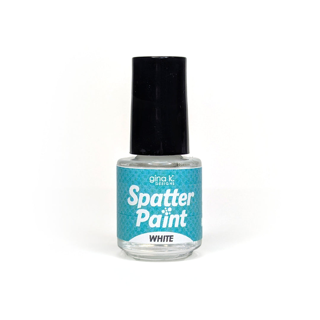 Gina K Designs TOOL – Spatter Paint White
