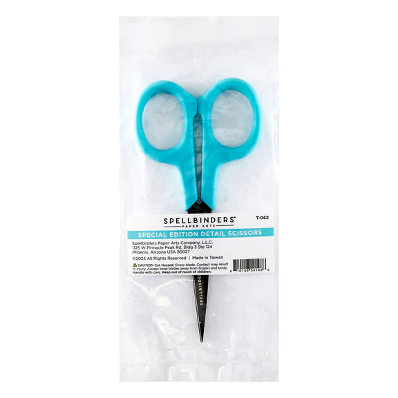 Spellbinders Special Edition Teal Detail Scissors