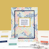 Concord & 9th Speckled Turnabout™ Stamp Set  (6 x 6)