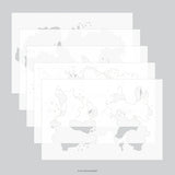 Concord & 9th KW Splash Stencil Pack