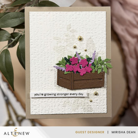 Altenew Mini Delight: Gardener's Corner Stamp & Die Set