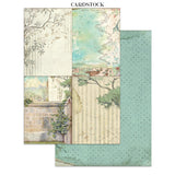 Stamperia Alice in Christmas Junk Journal Backgrounds, Stickers, Cut-Outs (SBJK03)