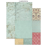 Stamperia Alice in Christmas Junk Journal Backgrounds, Stickers, Cut-Outs (SBJK03)