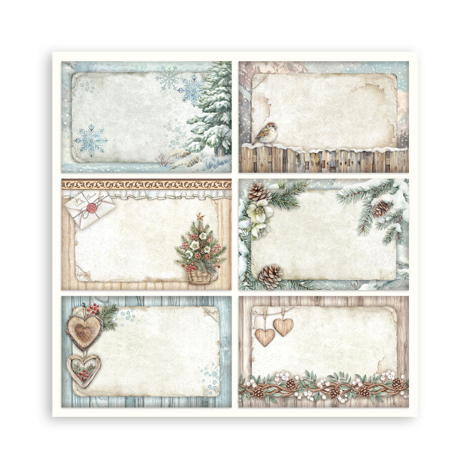 Stamperia The Owl's House 8x8 Inch Paper Pack Maxi (Single Face) (SBBSXB16)