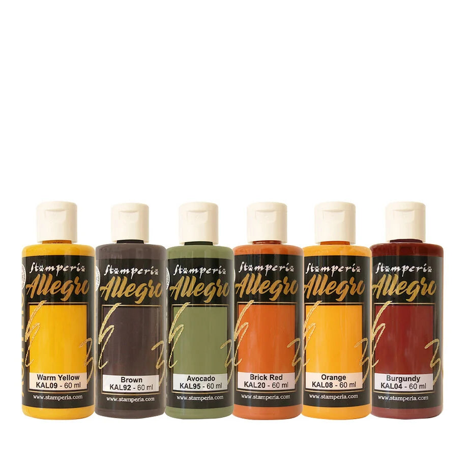 Stamperia Whispering Woods Allegro Paint Kit (6pcs)