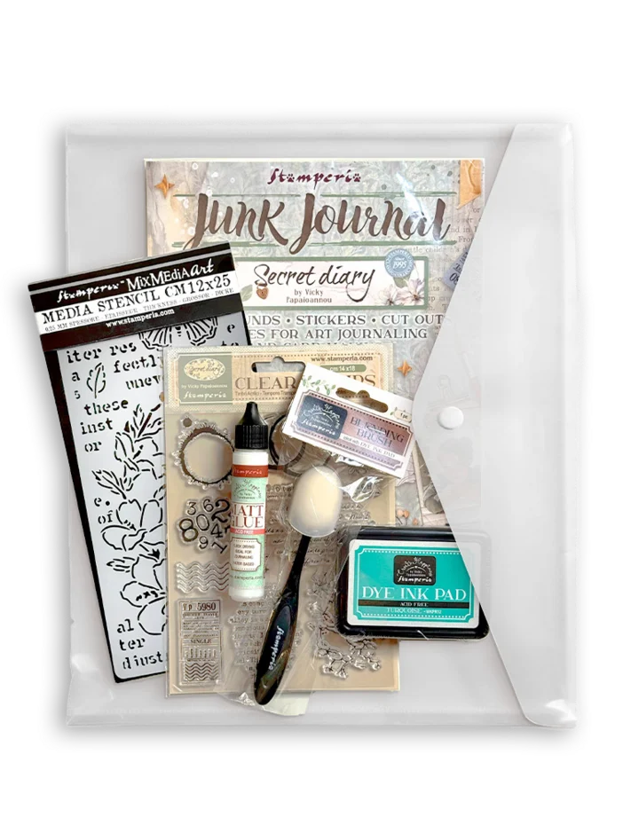 Stamperia Secret Diary Art Jounaling Selection by Vicky Papaioannou (BJS001)