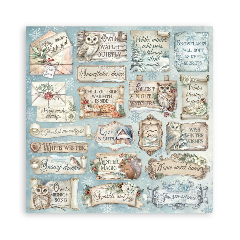 Stamperia The Owl's House 12x12 Inch Paper Pack (SBBL174)