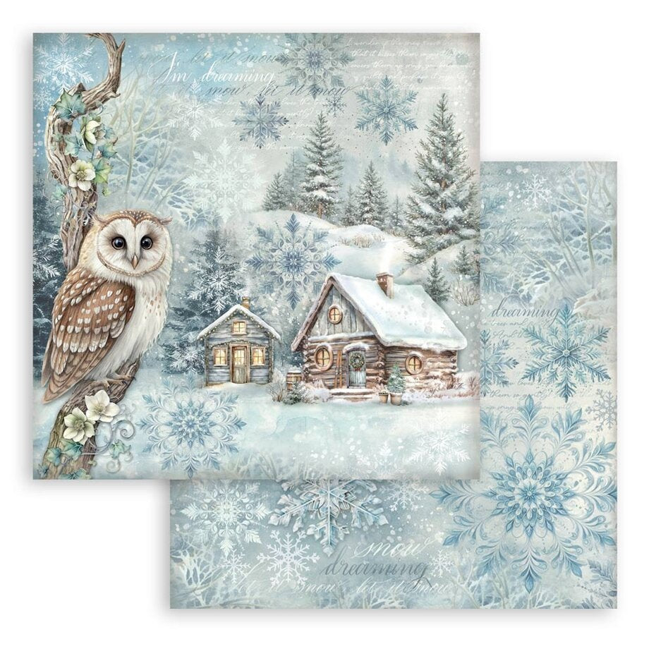 Stamperia The Owl's House 12x12 Inch Paper Pack (SBBL174)
