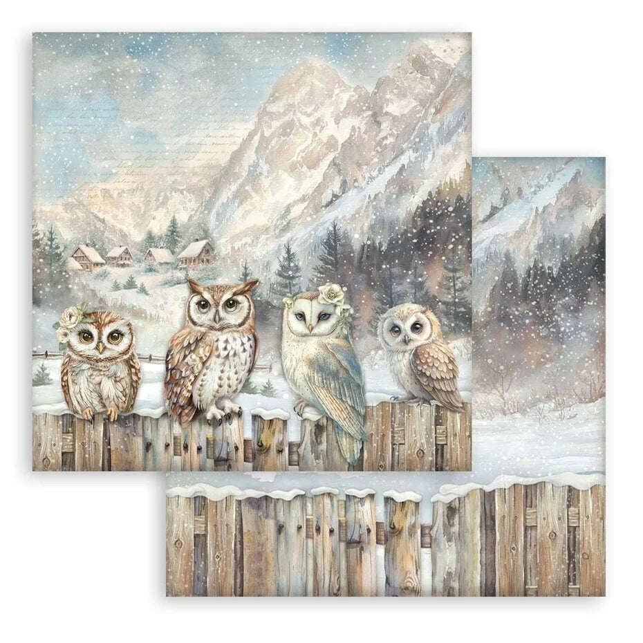 Stamperia The Owl's House 12x12 Inch Paper Pack (SBBL174)