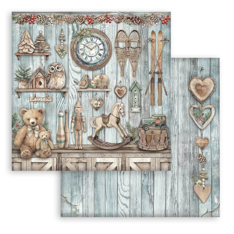 Stamperia The Owl's House 12x12 Inch Paper Pack (SBBL174)