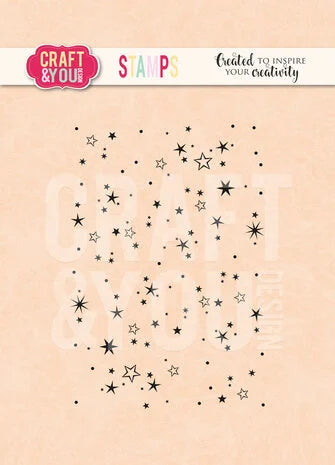 Craft & You Design Stars Stamps (CYD-CS030)