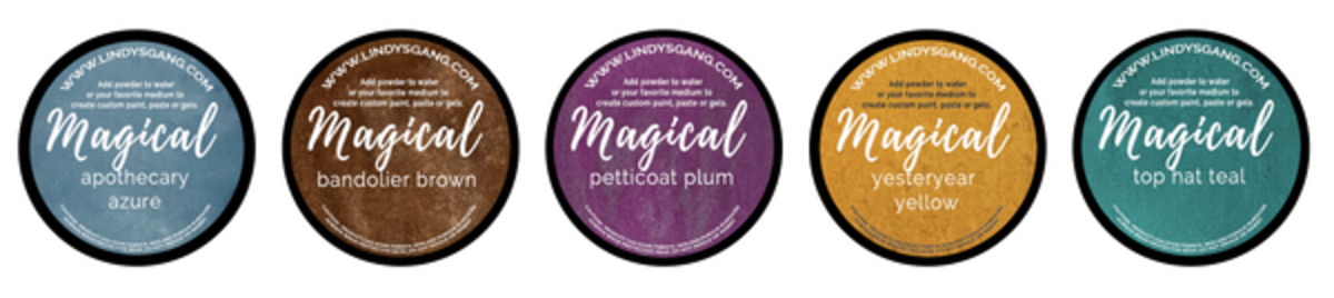 Lindy's Stamp Gang Steampunk Soiree Magical Set (mag-20)