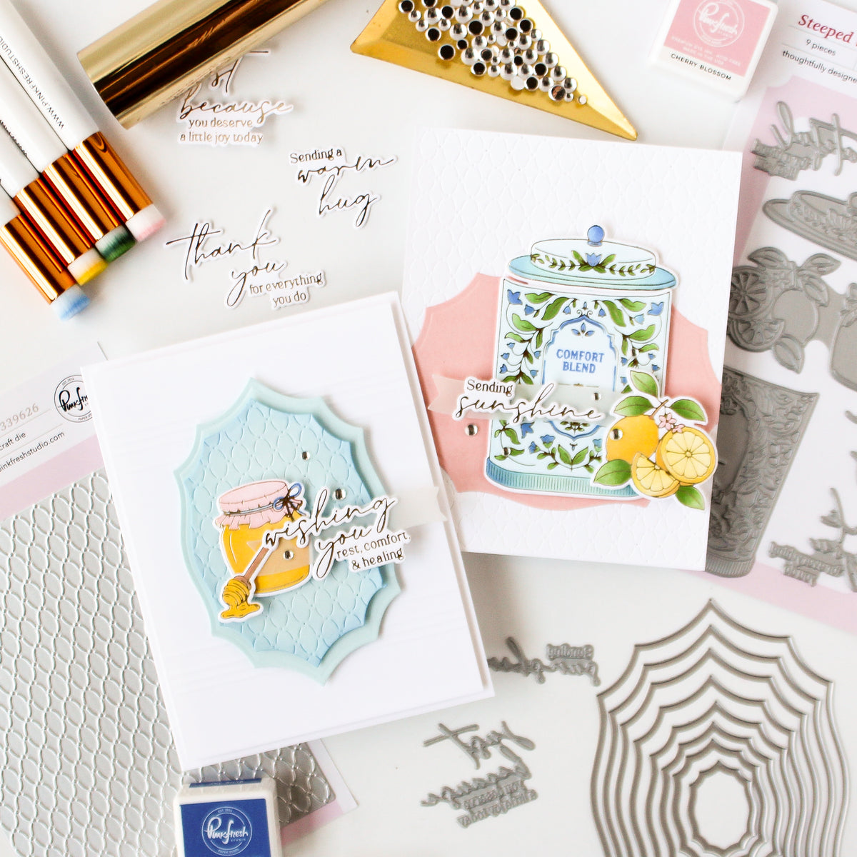 Pinkfresh Studio Heirloom Nested Frames die
